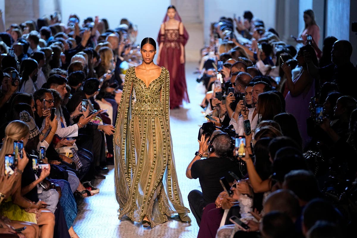 Elie Saab's Couture Collection Is Basically Cinderella Come To Life